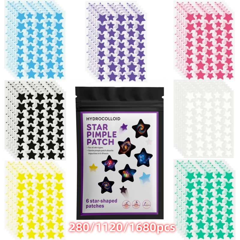 Event & Party Supply Photos - 280/1120/1680 قطعة من لاصقات الهيدروكولويد لعلاج