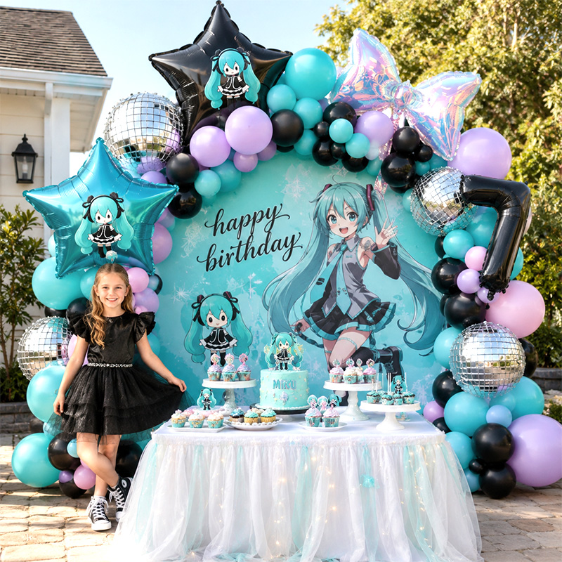 Balloon Arch Kit - مجموعة أقواس بالونات هاتسوني ميكو للمغني