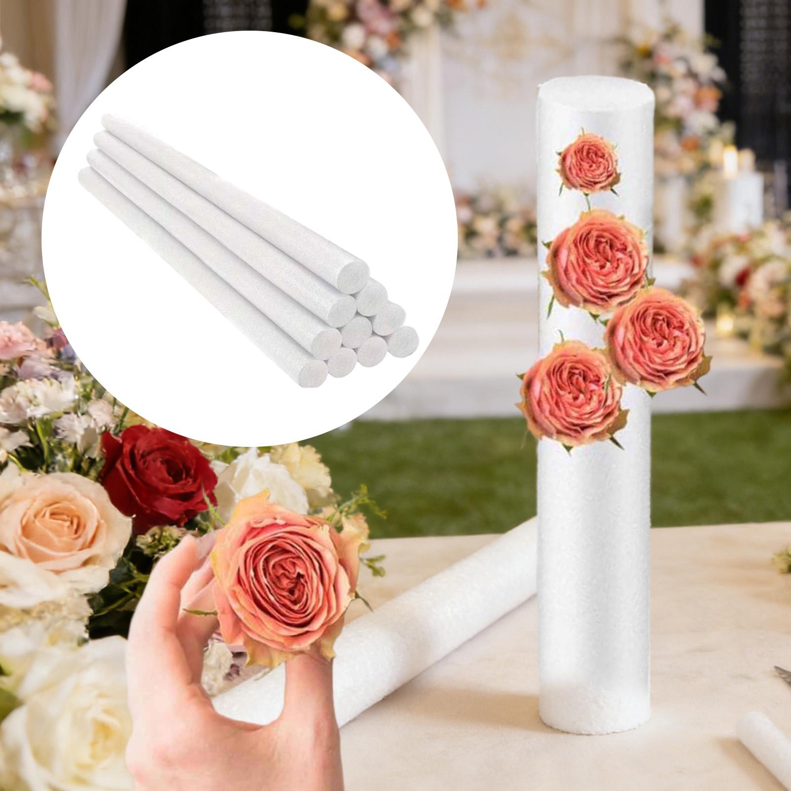 Event Supplies - أسطوانات إسفنجية متينة للحرف اليدوية، أنابيب