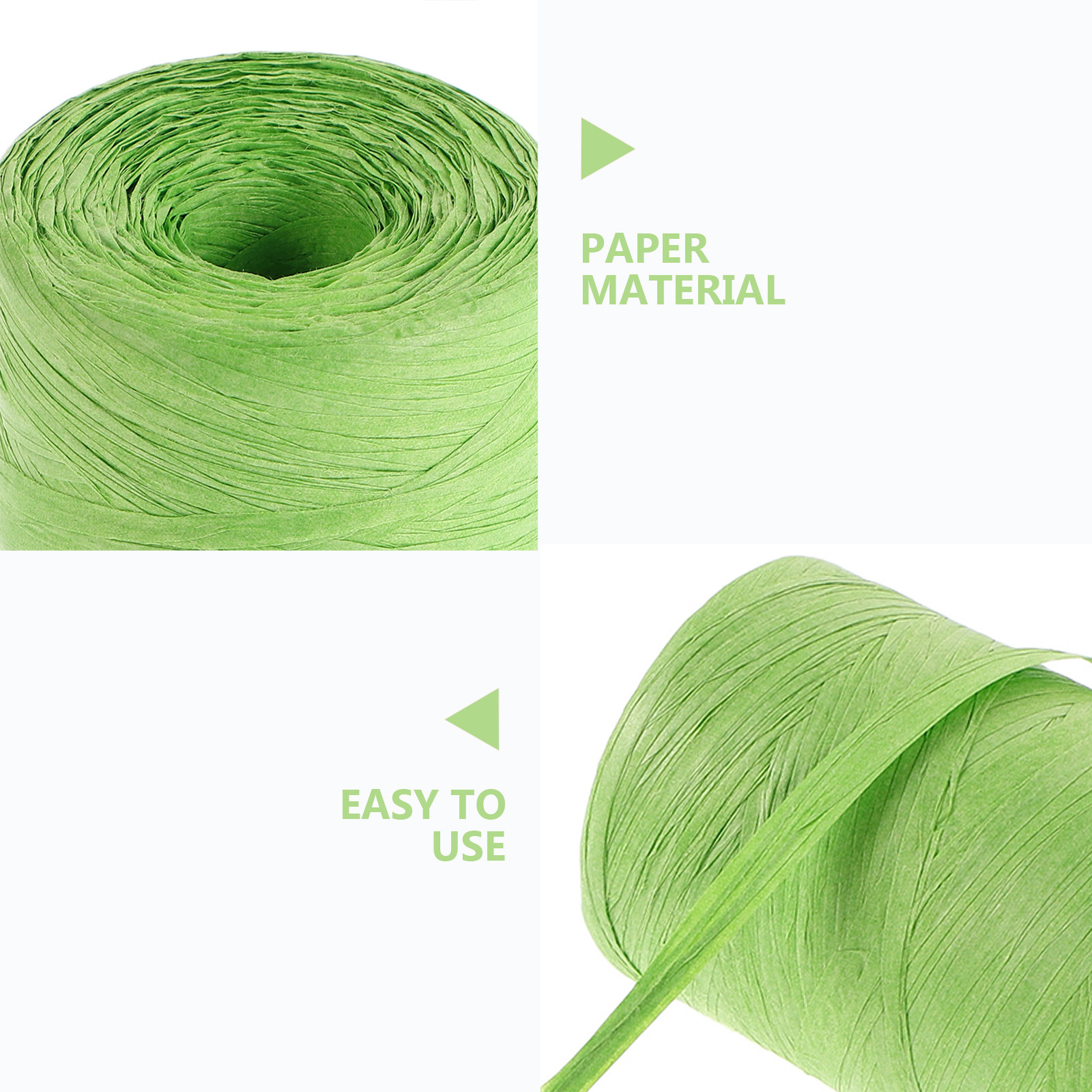 شريط ورق الرافيا الملون لتغليف - مراجعة Papercraft Supply Ribbon وسعره