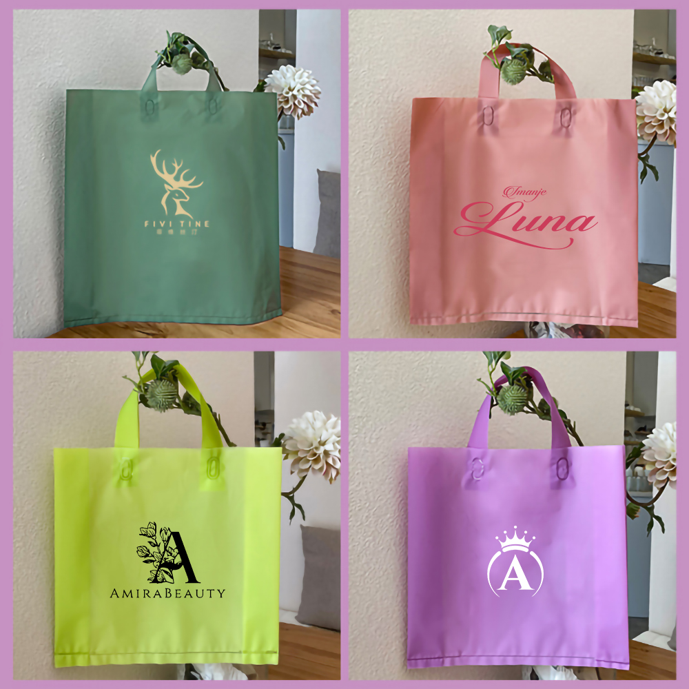 حقائب تسوق شفافة غير لامعة مع  - مراجعة Event Party Shop وسعره