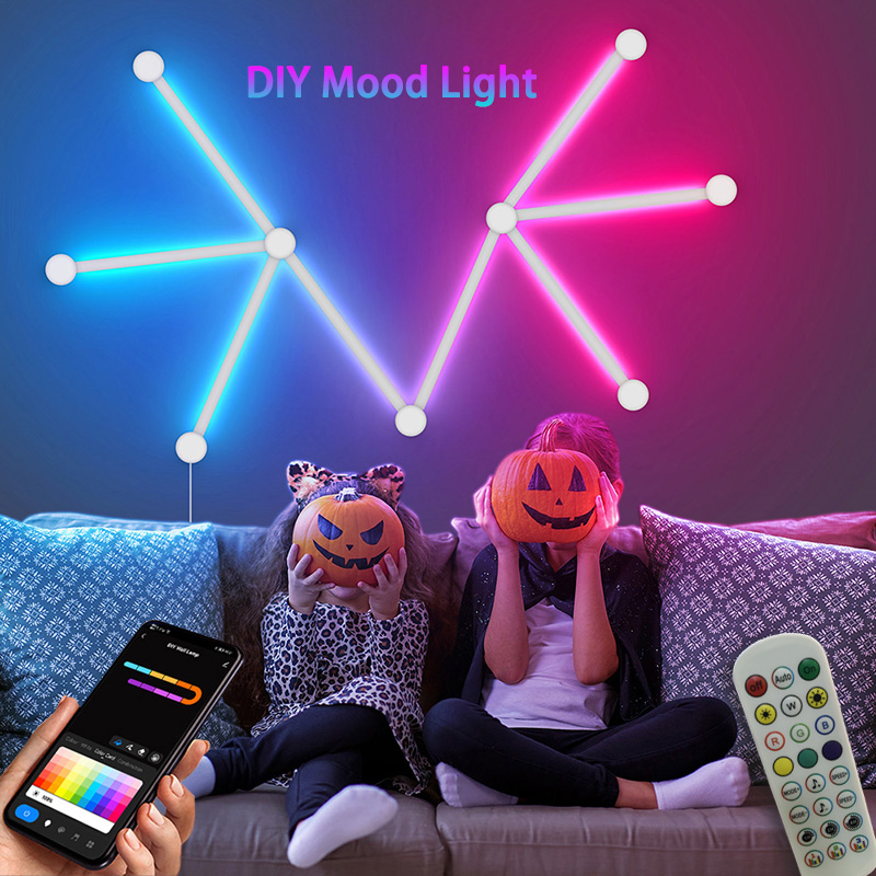 مصباح حائط RGB ذكي، شريط إضاءة - مراجعة Neon Sign Party وسعره