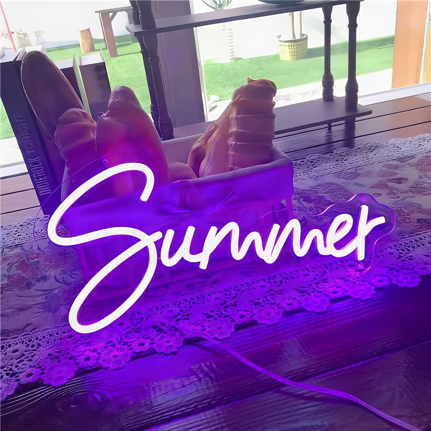 لافتة نيون مخصصة، إضاءة قابلة  - مراجعة Neon Sign Party وسعره