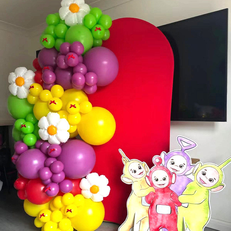 سلسلة بالونات على شكل شخصيات ت - مراجعة Balloon Arch Kit وسعره