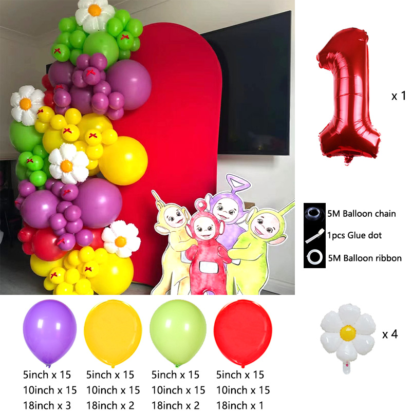 سلسلة بالونات على شكل شخصيات ت - مراجعة Balloon Arch Kit وسعره
