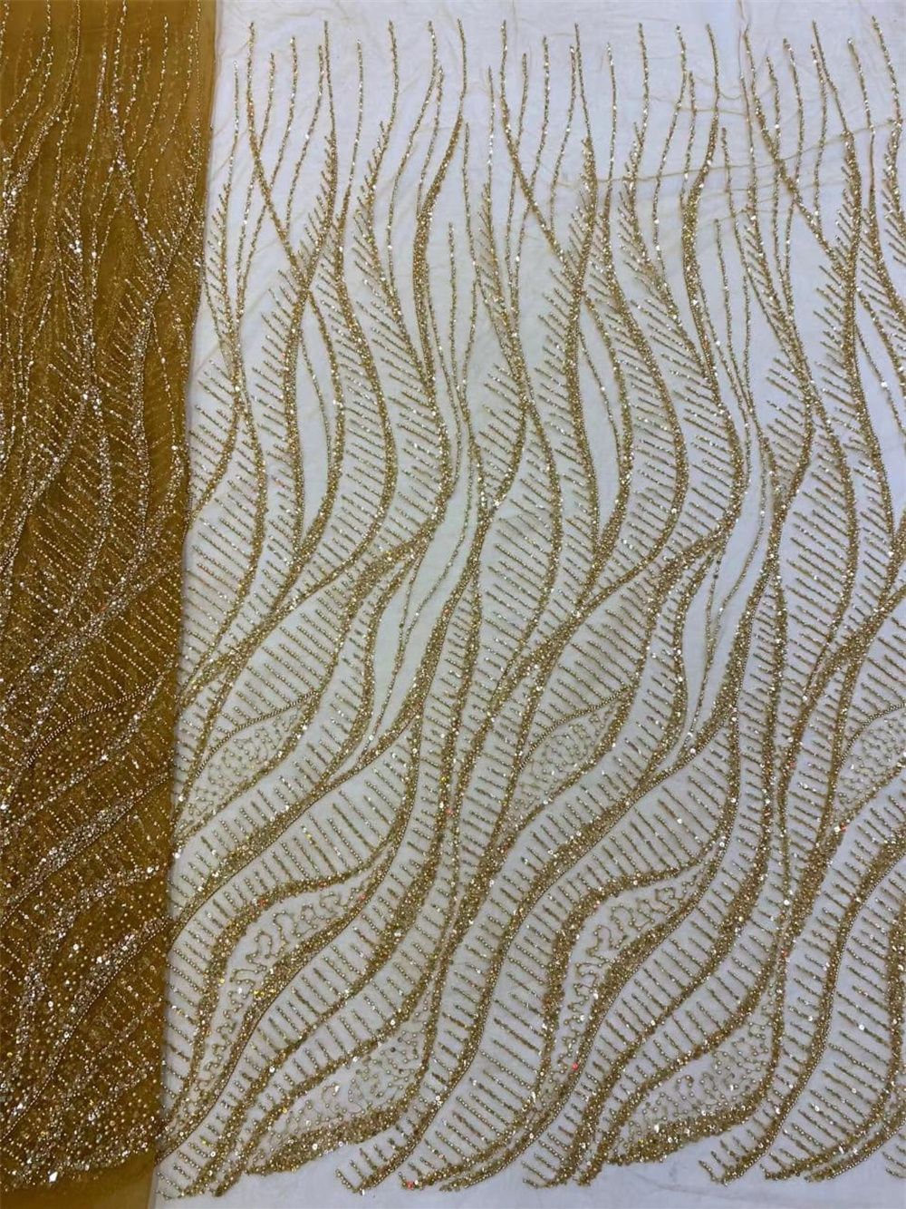 قماش دانتيل بالترتر الأفريقي ، - مراجعة Glitter Tablecloth وسعره