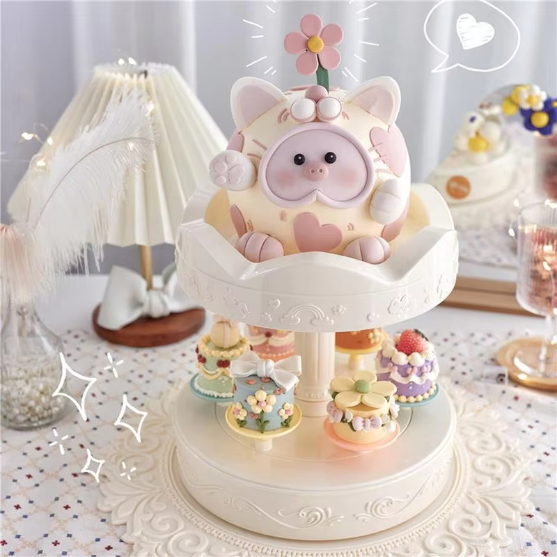 2-tier التلقائي الدورية كعكة ا - مراجعة Cupcake Stand Tier وسعره