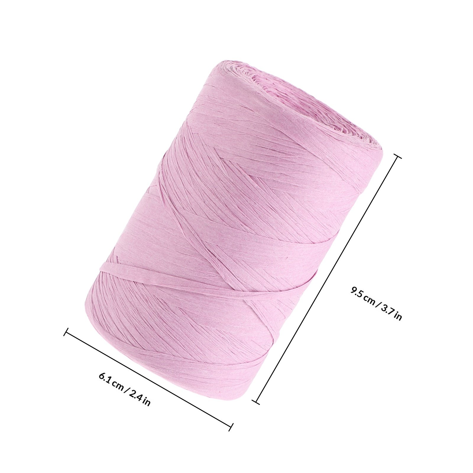 شريط ورق رافيا مسطح ملون للتغل - مراجعة Papercraft Supply Ribbon وسعره